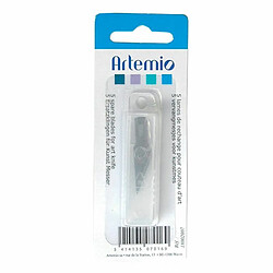 Artemio 5 lames de rechange pour couteau d'art