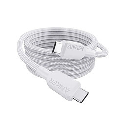 Avis Câble USB-C Anker A81D6H21 Blanc 1,8 m