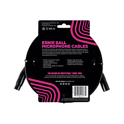 Câble 6073, XLR M vers XLR F, 7,62m Ernie Ball