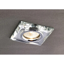 Inspired Encastré Downlight chanfreiné jante carrée seulement clair, nécessite 100035310 pour compléter l'article