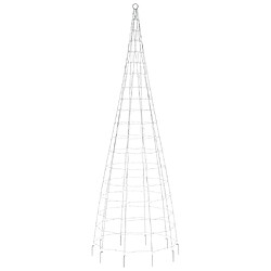 Acheter vidaXL Arbre de Noël lumineux sur mât de drapeau 550 LED bleu 300 cm