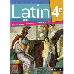 Latin 4e : programme 2011 - Occasion