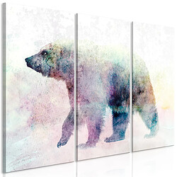 Artgeist Tableau - Lonely Bear (3 Parts) [120x80]