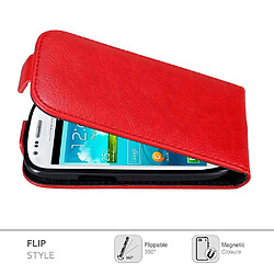 Avis Cadorabo Coque Samsung Galaxy S3 MINI Etui en Rouge