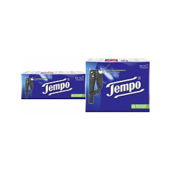 Tempo Mouchoirs Classique, 4 couches, pack de 30, blanc ()