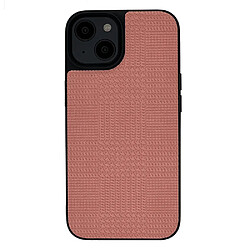 Coque en TPU + PU VILI anti-chute pour votre iPhone 14 - rose