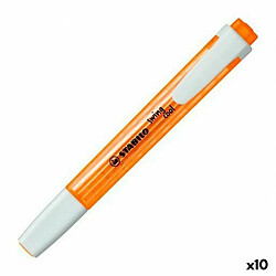 Marqueur fluorescent Stabilo Swing Cool Orange (10 Unités)