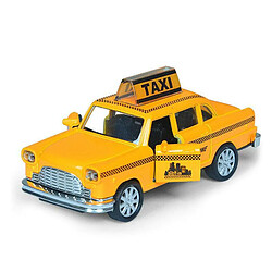 Avis Universal Émulation 1: 36 New York Jaune Taxi Cab Voiture en alliage Moulé sous pression Modèle de voiture Collection de cadeaux Envoyer des jouets pour enfants Vêtements d &'enfants & 124 ; Taxi jaune & 124 ; Modèle de voiture Moulé en métal(Jaune)