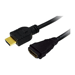 LogiLink Rallonge HDMI 1.4 High Speed, noir , 2 m ()