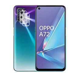 Lot de 2 verre trempé camera arrière protecteur pour Oppo A72 4G 6,5" - Visiodirect -