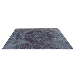 Vidal Tapis de laine 190x128 Bleu Vintage Royal