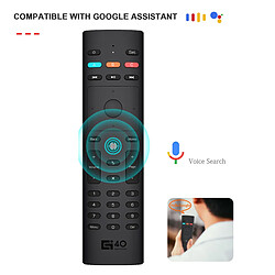 Avis Universal G40 G40S Voix Recherche Air Souris 33 Touches Infrarouge Apprentissage Gyroscope 2.4G Télécommande Intelligente pour Apple TV Boîte TV | Télécommande