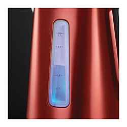 RUSSELL HOBBS 23210-70 - Bouilloire Luna 1,7L - Rouge Solaire pas cher