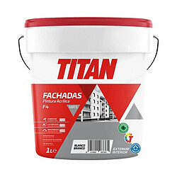 Peinture Titan 125670001 Blanc 1 L