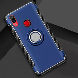 Wewoo Coque Étui de protection magnétique à 360 degrés avec bague de rotation pour Vivo NEX A bleu