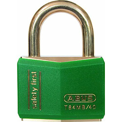 Abus - T84MB/40 40mm sécurité Green Première cadenas inoxydables - ABUT8440GRE 