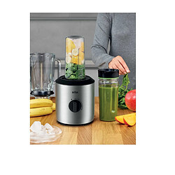 Blender 1.5l 800w inox - JB3272SI - BRAUN pas cher