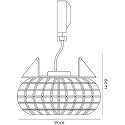 Avis Inspired Downlight encastré rond G9 motif cube chrome poli, cristal