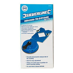 Silverline Guide de perçage réglable pour carreaux 120 mm - 263520