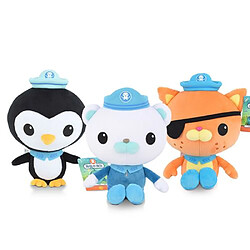 RedMiter Peluche Octonauts - Set de 3 - 19 cm