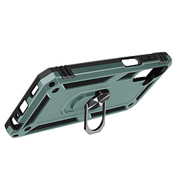 Avizar Coque pour Samsung Galaxy A15 5G Hybride Bague Support Magnétique Vert Foncé