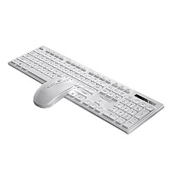 Ensemble De Clavier Et Souris Avec Récepteur USB Pour Ordinateur Portable Blanc