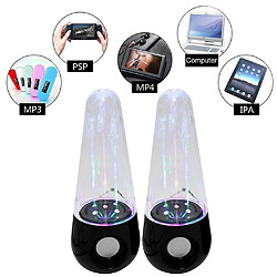 Avis Universal Haut-parleurs sans fil Bluetooth Danseur Danse Water avec lumière LED multicolore