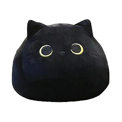 Universal 40 cm mignon chat noir peluche poupée dessin animé animal en peluche mignon chat animal animal en peluche noire