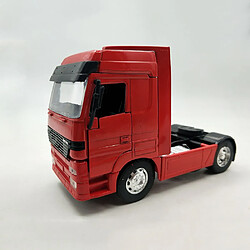 Universal 1: 32 Échelle de remorquage, modèle de camion, moulage sous pression, modification, accessoires, démonstration de voiture, jouets, cadeaux.(Rouge)