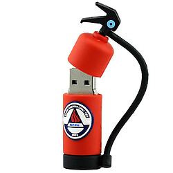 32GO USB 2.0 Clé USB Clef Mémoire Flash Clé USB Extincteur Silicone