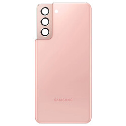 Cache Batterie Samsung Galaxy S21 Façade Arrière Originale Samsung Rose fantôme