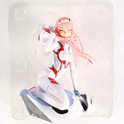 Universal Personnages de dessin animé Cher Figurine Zéro Deux 02 Robes Blanches Sexy Fille PVC Action Numérique Jouet Collection Modèle | Action Personnages(Coloré)