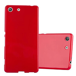 Cadorabo Coque Sony Xperia M5 Etui en Rouge