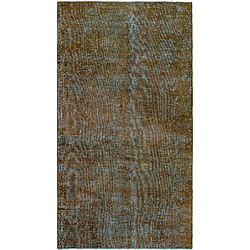 Vidal Tapis de laine 203x111 Bleu Vintage Royal