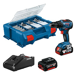 Bosch Professional GSR 18V-55 inkl. 2x 4.0 Ah, LadegerÃ¤t