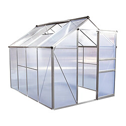 Habitat Et Jardin Serre jardin polycarbonate Hortensia 4,8m²