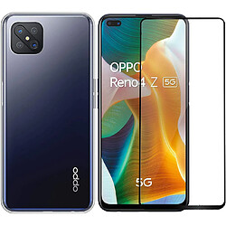 Xeptio Oppo Reno 4Z 5G tpu et protection écran full noir