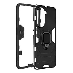 Avizar Coque Huawei Nova 10 Pro Hybride Antichoc avec Bague Métallique Support Noir