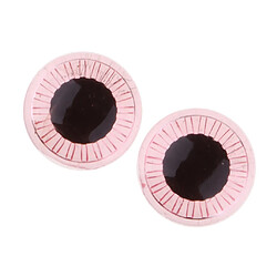 Acheter Oeil en plastique pièces oeil puces diy eyechips pour middie blythe poupée rouge