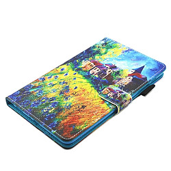 Acheter Wewoo Housse Étui pour Samsung Galaxy Tab A 8.0 / T380 & T385 Campagne horizontale modèle cuir Flip avec porte-cartes et fentes cartes