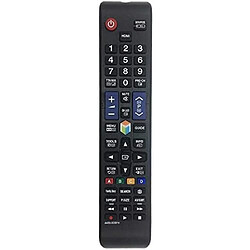 SANAG Aa59-00581A Telecommande Samsung De Remplacement Adaptee Pour Samsung Smart Tv : Aucun Reglage Requis Tv Telecommande Tv Aa59-00581A Aa59-00584A-Ue50Es6300U Ue55Es6140W Ue55Es6300S Ue55Es6300U