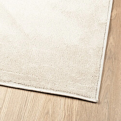 Avis vidaXL Tapis OVIEDO à poils courts beige 160x230 cm