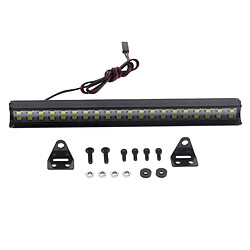 Super Lumineux 40 LED Bar Métal Toit Lampe pour Axial SCX10 90046 TRX4 D90 1/10 RC Rock Crawler escalade Voiture Camion, 150mm/5.9"