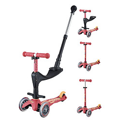 Micro Trottinette évolutive Mini 3en1 Deluxe+ Rubis