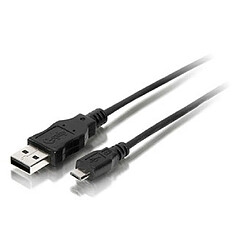 Câble d'équipement USB 2.0 Type A mâle vers micro-B mâle 1,8 M