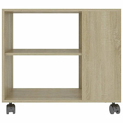 Acheter Maison Chic Table d'appoint | Table Basse Chêne sonoma 70x35x55 cm Bois d'ingénierie -GKD34416