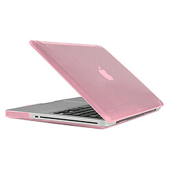 Wewoo Housse Étui rose pour Macbook Pro 15,4 pouces de protection en cristal dur