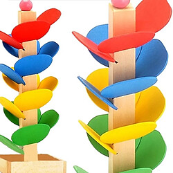 Avis Wewoo 4 PCS Bébé Blocs Éducatifs En Bois Arbre Marbre Balle Piste Jeux Intelligence Enfants Jouets