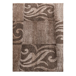 Vidal Tapis de couloir en laine 305x76 brun Darya pas cher