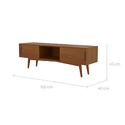 Rendez Vous Deco Meuble TV Waya 150 cm